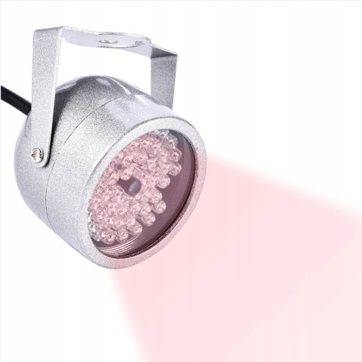OŚWIETLACZ IR 48 LED REFLEKTOR PODCZERWIENI