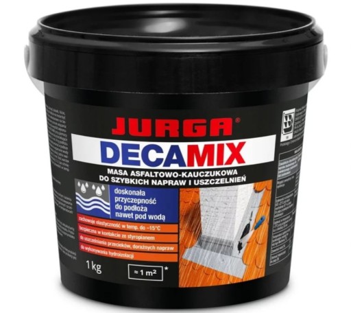 Masa asfaltowo-kauczukowa USZCZELNIACZ JUGRA 1KG