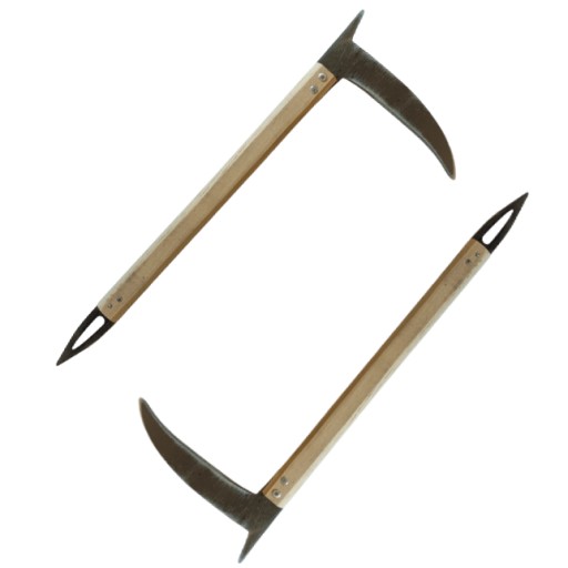 Egzotyczne Kamy stalowe Ninja Shinobi Nóż sierpowy