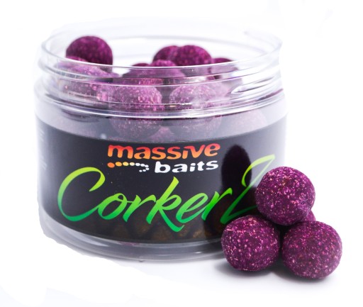 MASSIVE BAITS kulki CORKERZ Strawberry Bergam 18mm