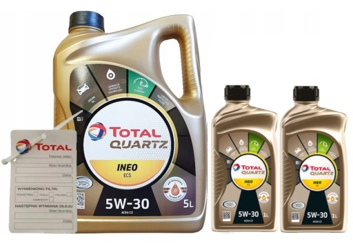 OLEJ Total Quartz INEO ECS 5W30 7L + GRATIS