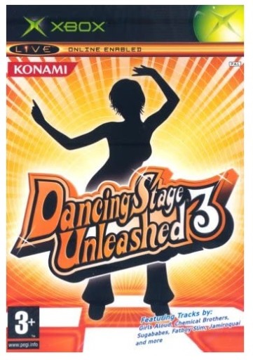 Gra towarzyska DANCING STAGE UNLEASHED 3 XBOX CLASSIC GTA TANECZNA