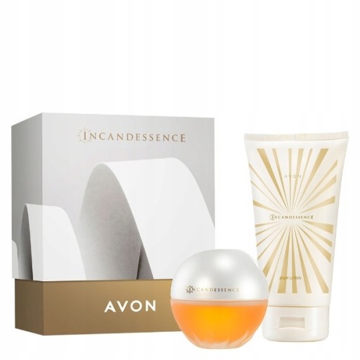 ZESTAW UPOMINKOWY INCANDESSENCE 2 SZT.PUDEŁKO AVON