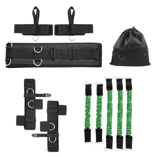 Boxing Resistance Bands Set for Boxing Taekwondo , Improving 300lbs Green
