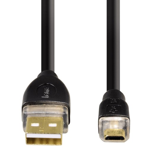 Kabel Micro Mikro USB 2.0 Gold Ekranowany 1,8m HQ Hama