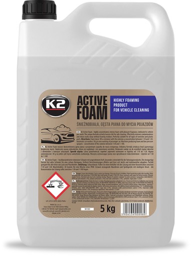 K2 ACTIVE FOAM AKTYWNA PIANA DO MYJKI 5KG