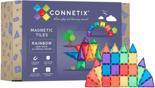 CONNETIX KLOCKI MAGNETYCZNE MINI PACK 24 SZT