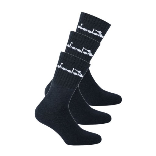 SKARPETY DIADORA TENNIS SOCKS 3 PACK BLACK 35-38