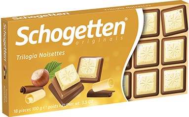 Czekolada SCHOGETTEN TRILOGIA 100g