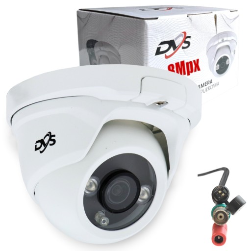 KAMERA ANALOGOWA DVS-HA8028ND-IR 8MPX 4K IR 4w1 BNC BIAŁA METAL DVS