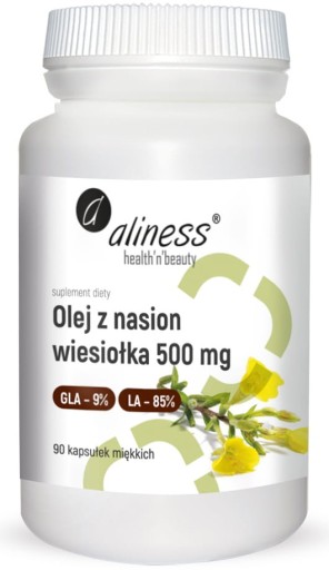 ALINESS OLEJ Z NASION WIESIOŁKA OMEGA-6 GLA LA