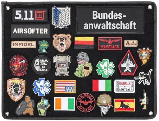TABLICA WOJSKOWA MATA NA NASZYWKI ŁATY NA RZEP 60x45 ORGANIZER NA ŚCIANĘ