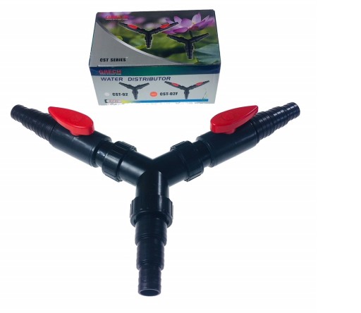 TRÓJNIK NA WĄŻ 25MM- 32MM- 38MM Z REGULACJĄ OCZKA