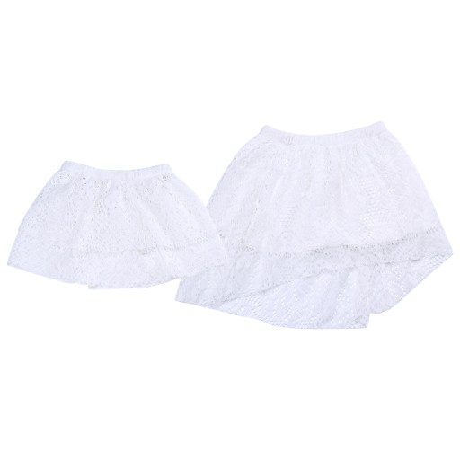 Sukienka dla dziewczynki Bandeau Top i spódnica Party Dress 12m i biała, 120
