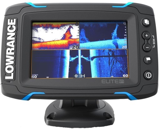 ECHOSONDA LOWRANCE ELITE 5 TI + C-MAP