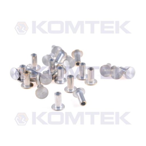 Nit półrurkowy, stalowy 5x11mm