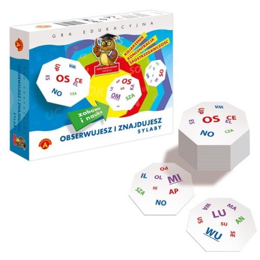 GRA edukacyjna SYLABY OBSERWUJESZ ZNAJDUJESZ
