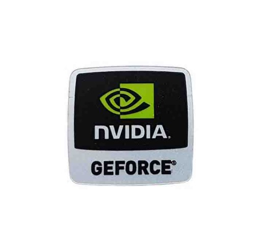 Naklejka NVIDIA GEFORCE 18x18mm [237]