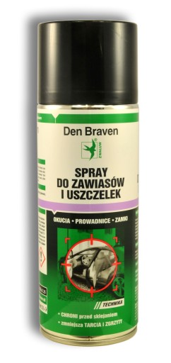 SPRAY Silikonowy do uszczelek i zawiasów 400ml