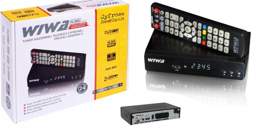 Dekoder Tuner Telewizji Naziemnej DVBT2 H.265 MAXX
