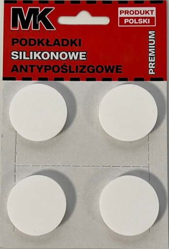 PODKŁADKI SILIKONOWE ANTYPOŚLIZGOWE POD MEBLE 34MM