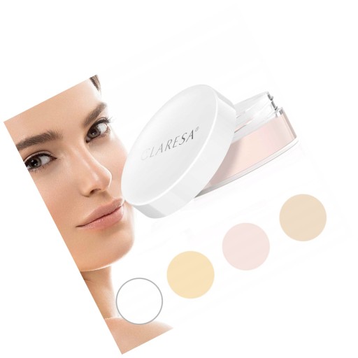Claresa Puder Sypki makijaż SUPER POWDER matujący