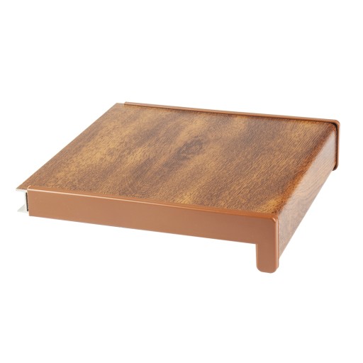 Parapet Wewnętrzny Komorowy PCV 20cm ZŁOTY DĄB