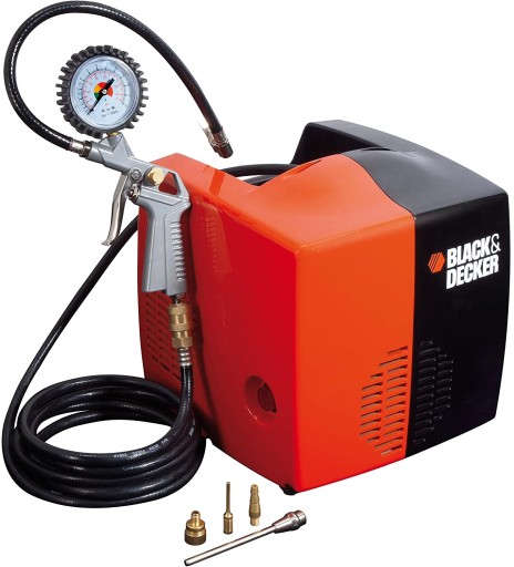 KOMPRESOR SPRĘŻARKA BLACK DECKER CUBO 180L/MIN 8BA