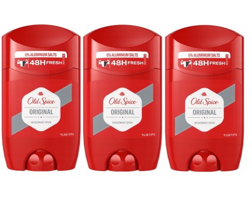 Old Spice Dezodorant w Sztyfcie ORIGINAL ZESTAW 3x50ml