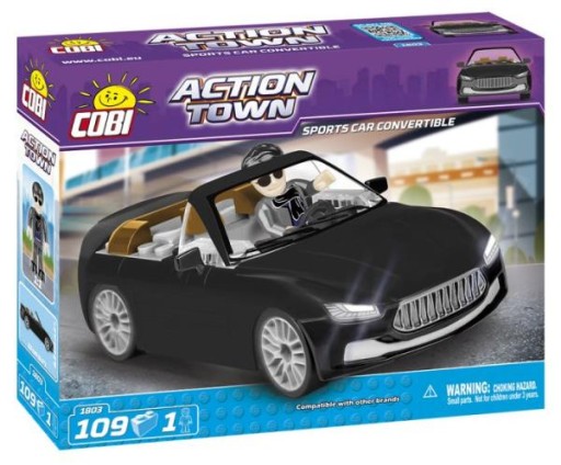 COBI 1803 ACTION TOWN SPORTS CAR CONVERTIBLE COBRA