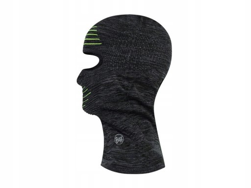 Buff kominiarka balaclava odblask bezszwowa narty snowboard czarna