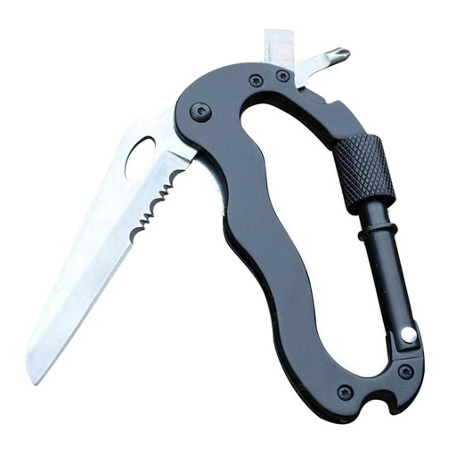 Deluxe Przenośny Karabińczyk Multitool Camping