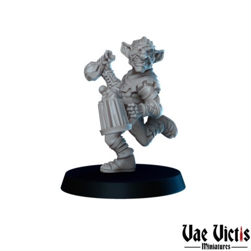 Figurka Vae Victis karczemny goblin biegnący RPG