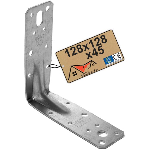 KĄTOWNIK ŁĄCZNIK CIESIELSKI ZŁĄCZE 128x128x45 KP9