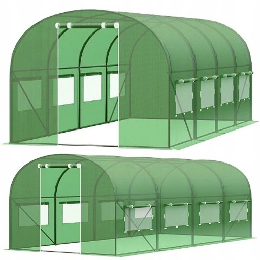TUNEL FOLIOWY FOLIAK SZKLARNIA NA WARZYWA 3x6m