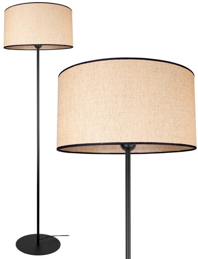 NOWOCZESNA LAMPA STOJĄCA PODŁOGOWA ABAŻUR BOHO LED