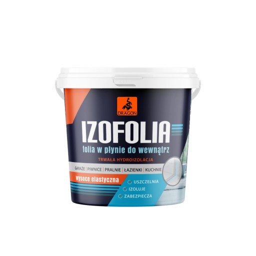 Folia w płynie 1,5 KG Izofolia DRAGON Hydroizolacja wewnętrzna