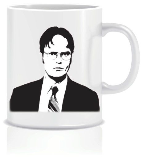 Kubek z serialu THE OFFICE-BIURO 330 ml + KARTONIK