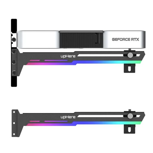 Podpórka Uchwyt SATA RGB pod karte graficzną GPU