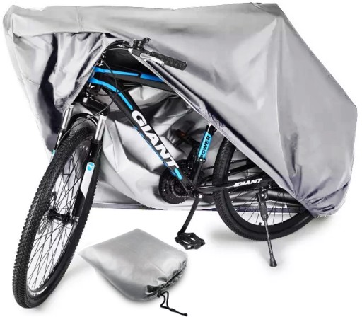 DUŻY WODOODPORNY POKROWIEC PLANDEKA NA MOTOR SKUTER ROWER MOTOCYKL + ETUI