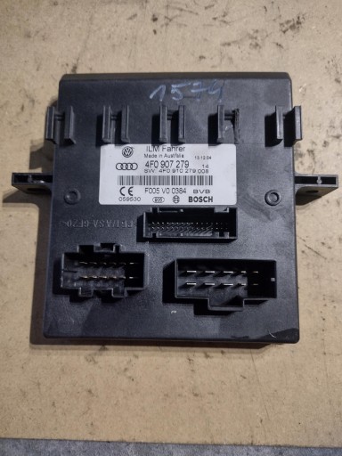 MODUŁ STEROWNIK KOMPUTER ŚWIATEŁ AUDI A6 C6 04-11 4F0907279