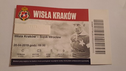 WISŁA KRAKÓW - ŚLĄSK WROCŁAW 28-04-2019