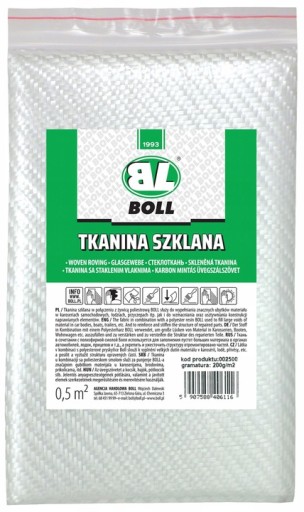 BOLL tkanina szklana 500g/m2 0,5m2