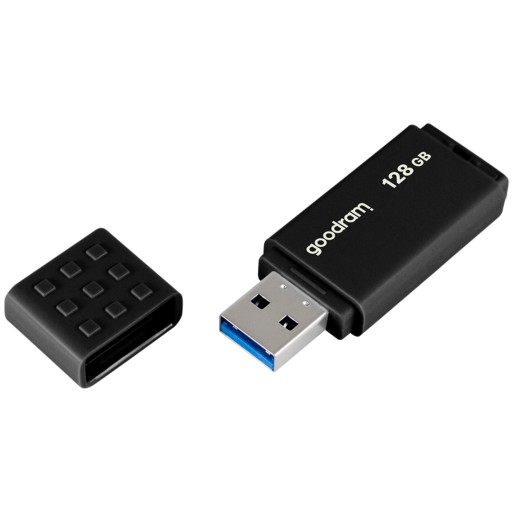 GOODRAM Pendrive UME3 128GB USB 3.0 Czarny BRELOK