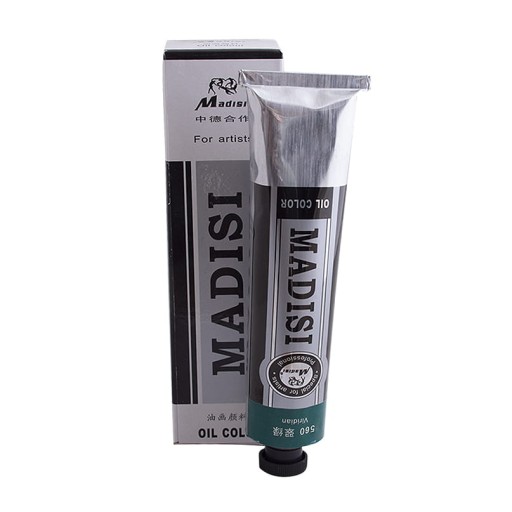 DUŻE farby olejne Madisi 170ml 560 viridian