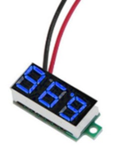 Moduł woltomierz DC 4-30V LED niebieski