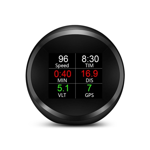 LCD PRĘDKOŚCIOMIERZ GPS, HUD SAMOCHODOWY