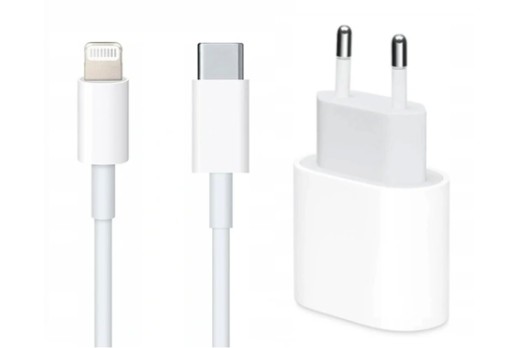 ŁADOWARKA ZASILACZ QC USB-C DO IPHONE 11 12 13 14 PRO + KABEL