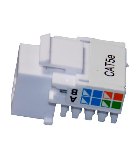 Gniazdo Keystone Cat5e RJ45 Wtyk Moduł Sabaj