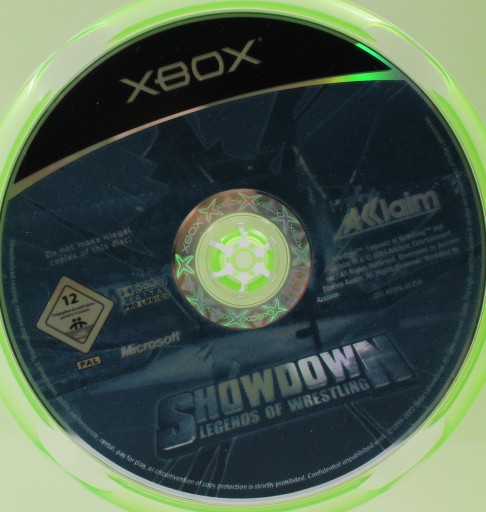 SHOWDOWN LEGENDS OF WRESTLING XBOX